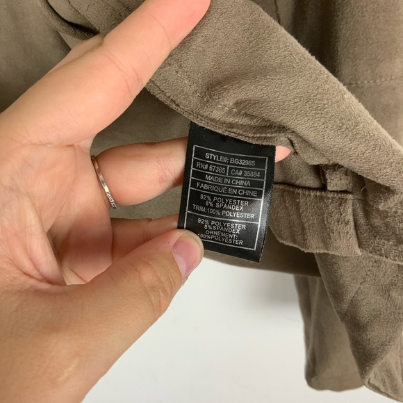 BB Dakota Nicholson Faux Suede Jacket - Picture 5 of 6
